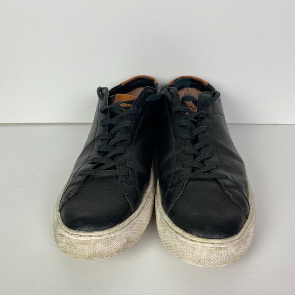 BYLT Everyday Shoes Men's 11 Black Leather Lace Up Sneakers Casual BYLT Premium - Picture 4 of 16